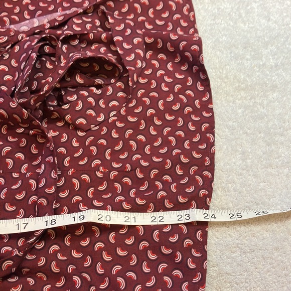 Boden rainbow print wrap top - Picture 7 of 8